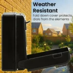 led combination key safe