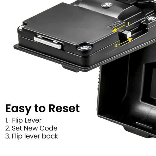 led combination key safe